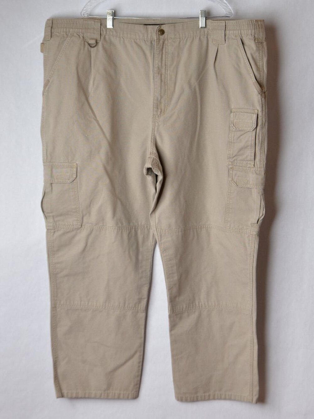 5.11 Tactical Cargo Pants Size Mens 48x30 Kahki 74251 Tan Pockets Beige